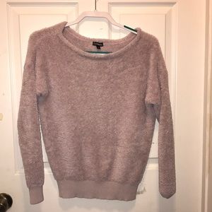 USED EXPRESS XS fuzzy sweater. Light purple